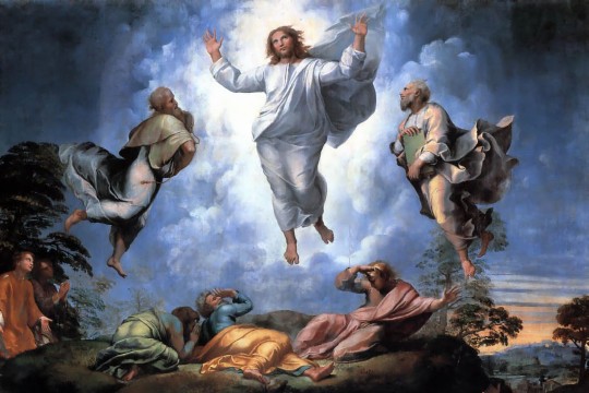 Raphael - Verklärung Christi (Detail, Vatikanische Pinakothek)