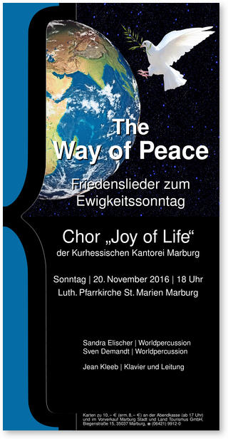 Plakat Way of Peace
