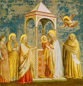 Giotto - Darstellung des Herrn im Tempel