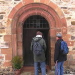 Eingang Calderner Kirche