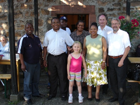 Besuch aus Moretele 2009