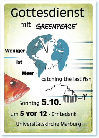 Greenpeace-Plakat
