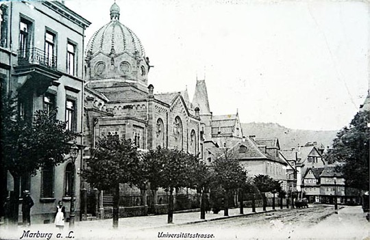 Synagoge Marburg in der Universitätsstraße