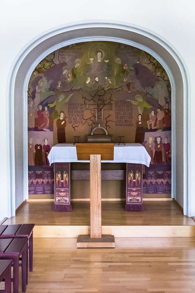 Vortrag zu Elisabeth Coesters Gestaltung der Kreuzkapelle 1927